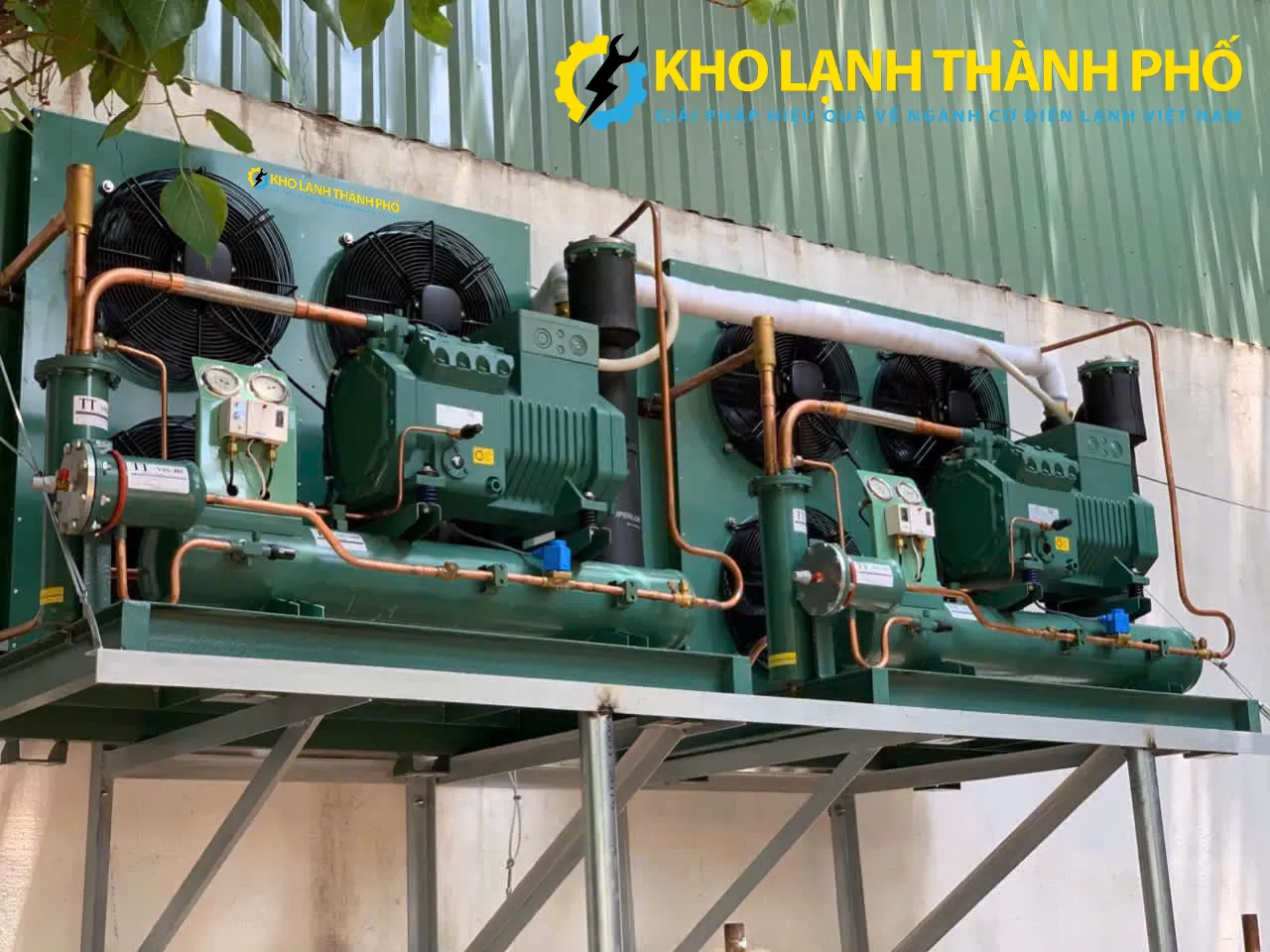 Dự án kho lạnh inverter tại Long An