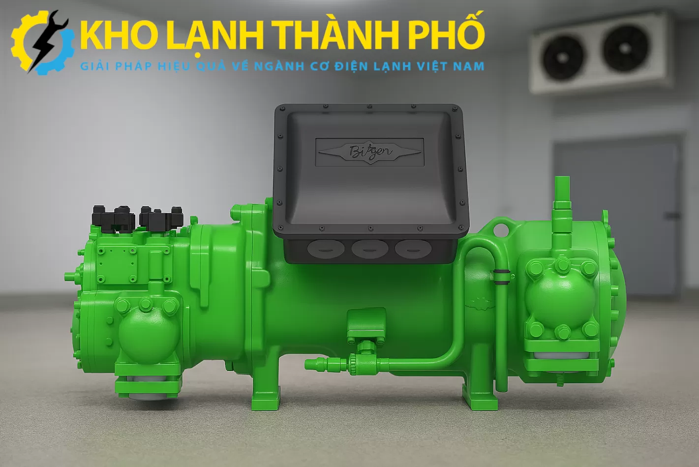 Máy nén trục vít Bitzer HSN8571-125-40P