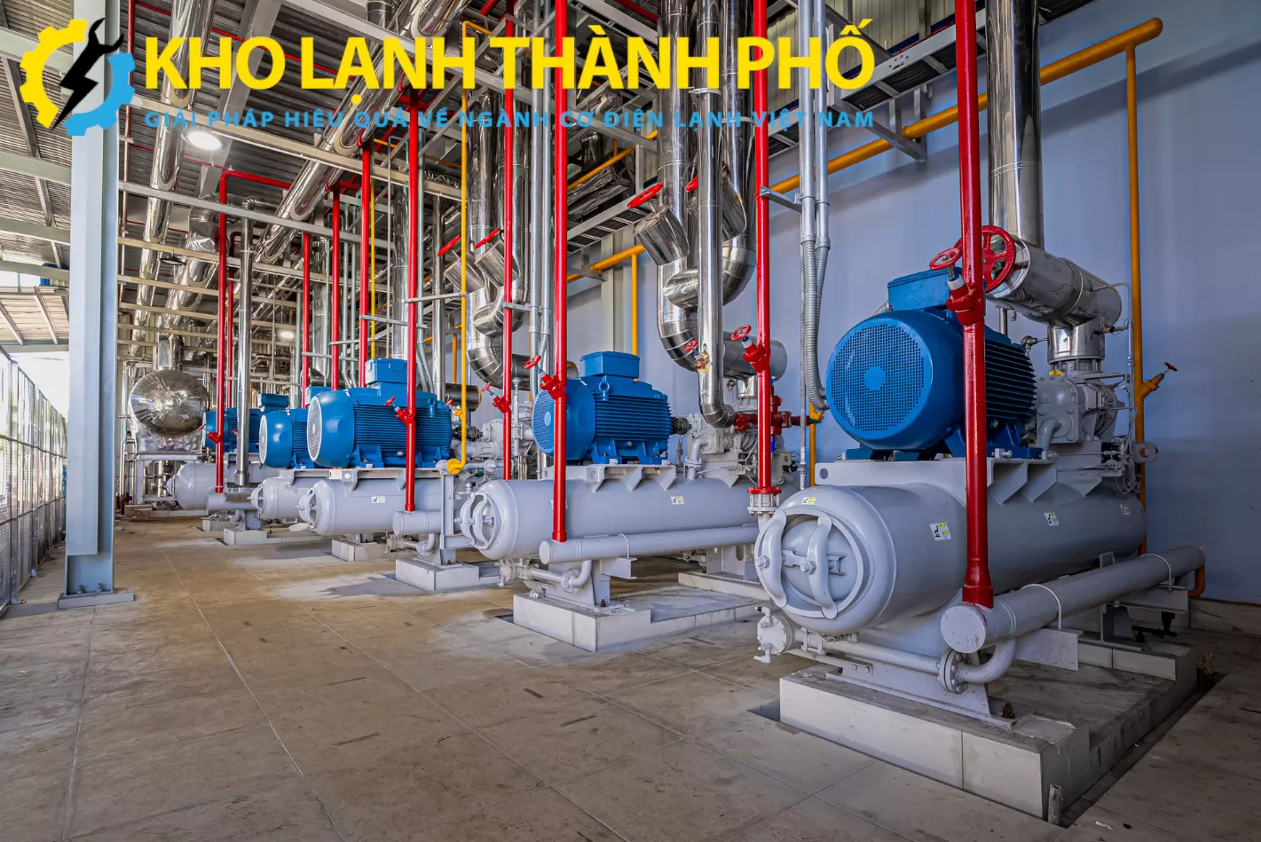 Dự án Kho Lạnh NH3 Bảo Quản Tôm Cua – Nhà Máy Thủy Sản Cà Mau