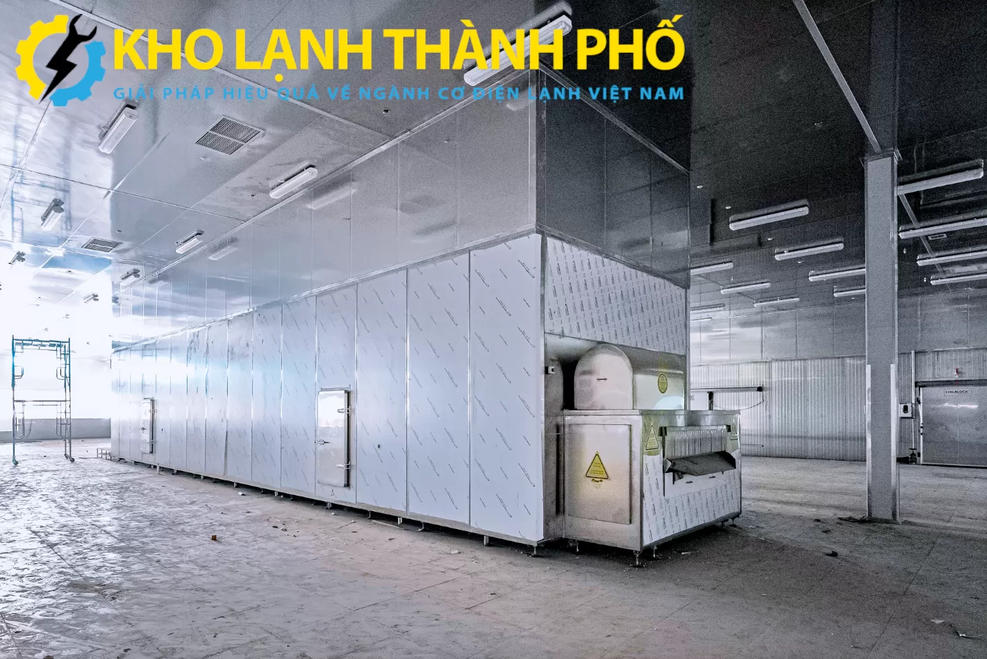 Dự án Kho Lạnh NH3 Bảo Quản Tôm Cua – Nhà Máy Thủy Sản Cà Mau