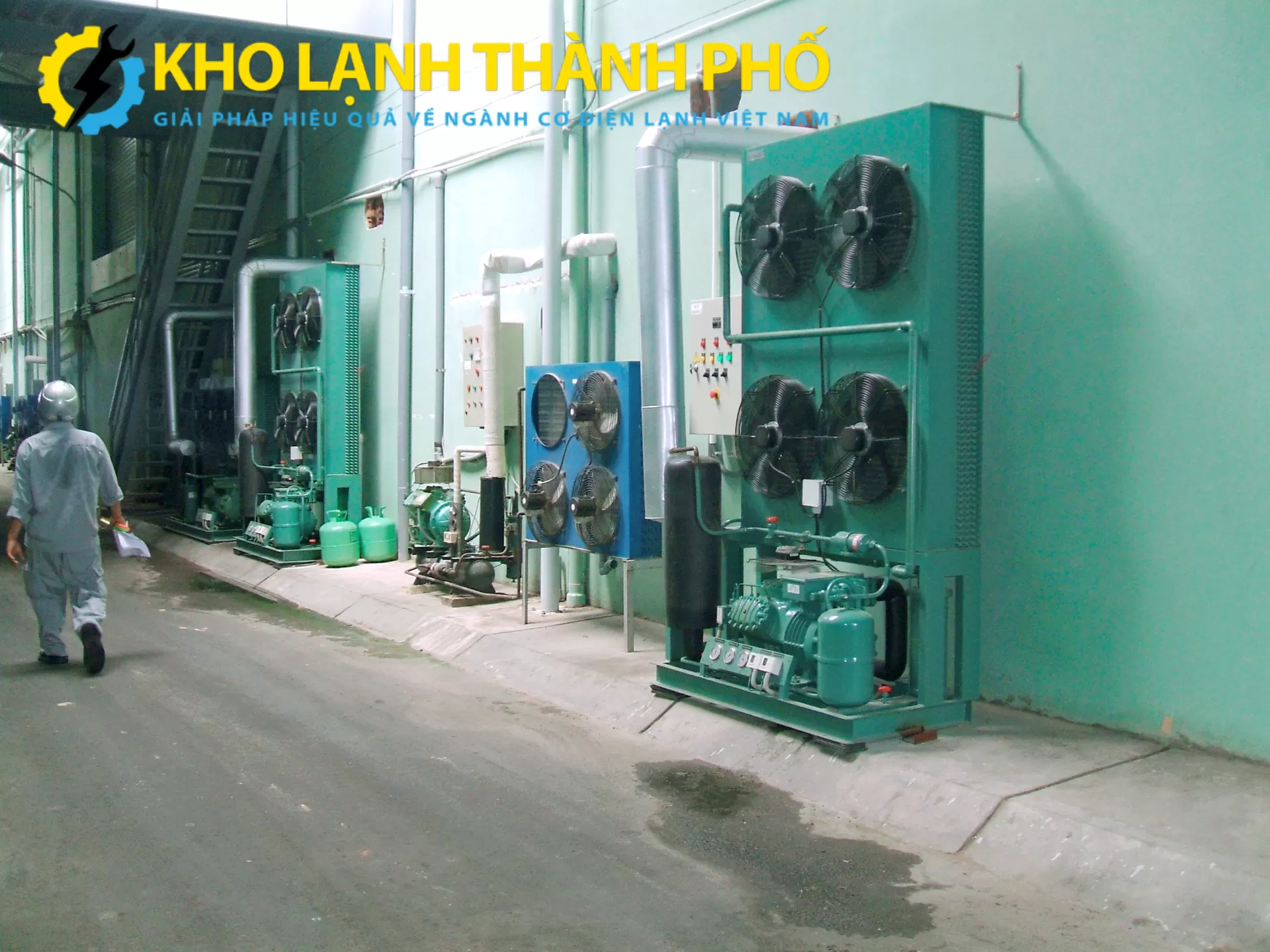 Dự án kho lạnh inverter tại Long An