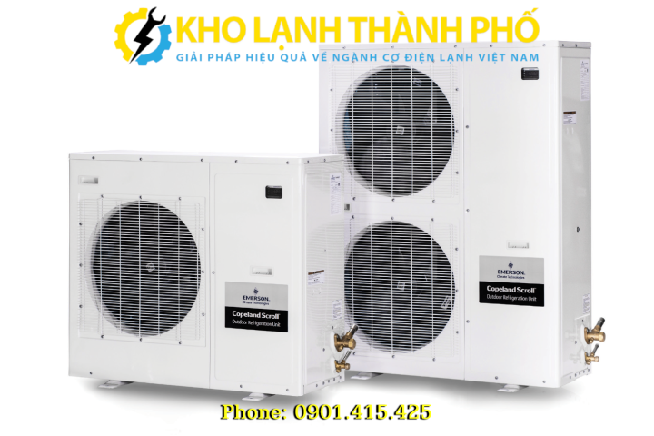 Catalogue Cụm máy nén dàn ngưng Emerson 2025