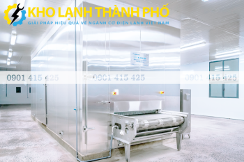 Băng chuyền cấp đông – IQF Lưới