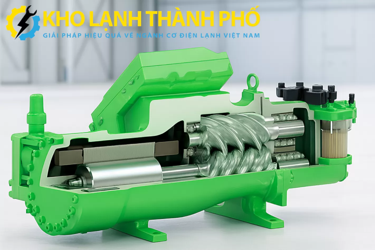 Máy nén trục vít Bitzer HSN7471-75-40P