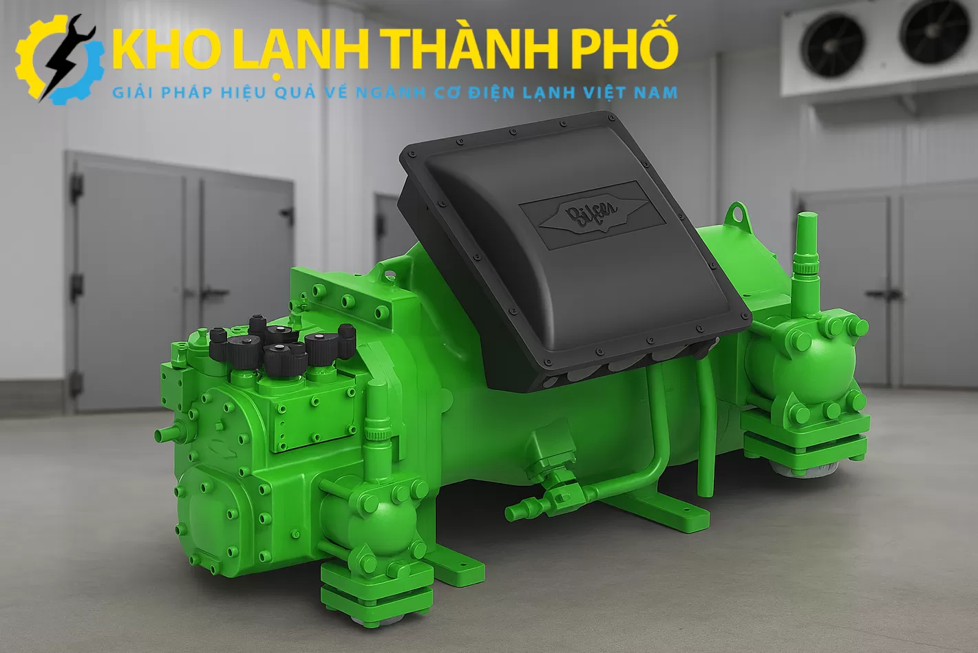 Máy nén trục vít Bitzer HSN8591-160-40P