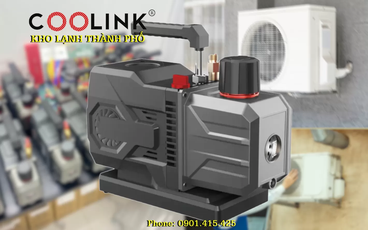 Máy hút chân không pin COOLINK